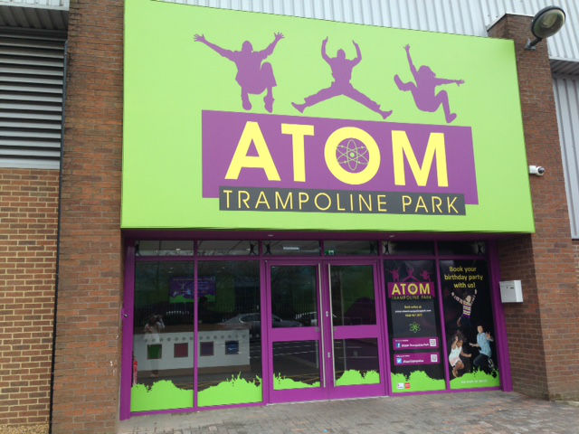 Atom Trampoline Park Reading Red Kite Days