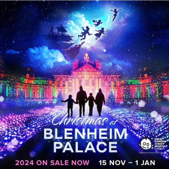 Blenheim Palace Christmas Lights 2024 Red Kite Days