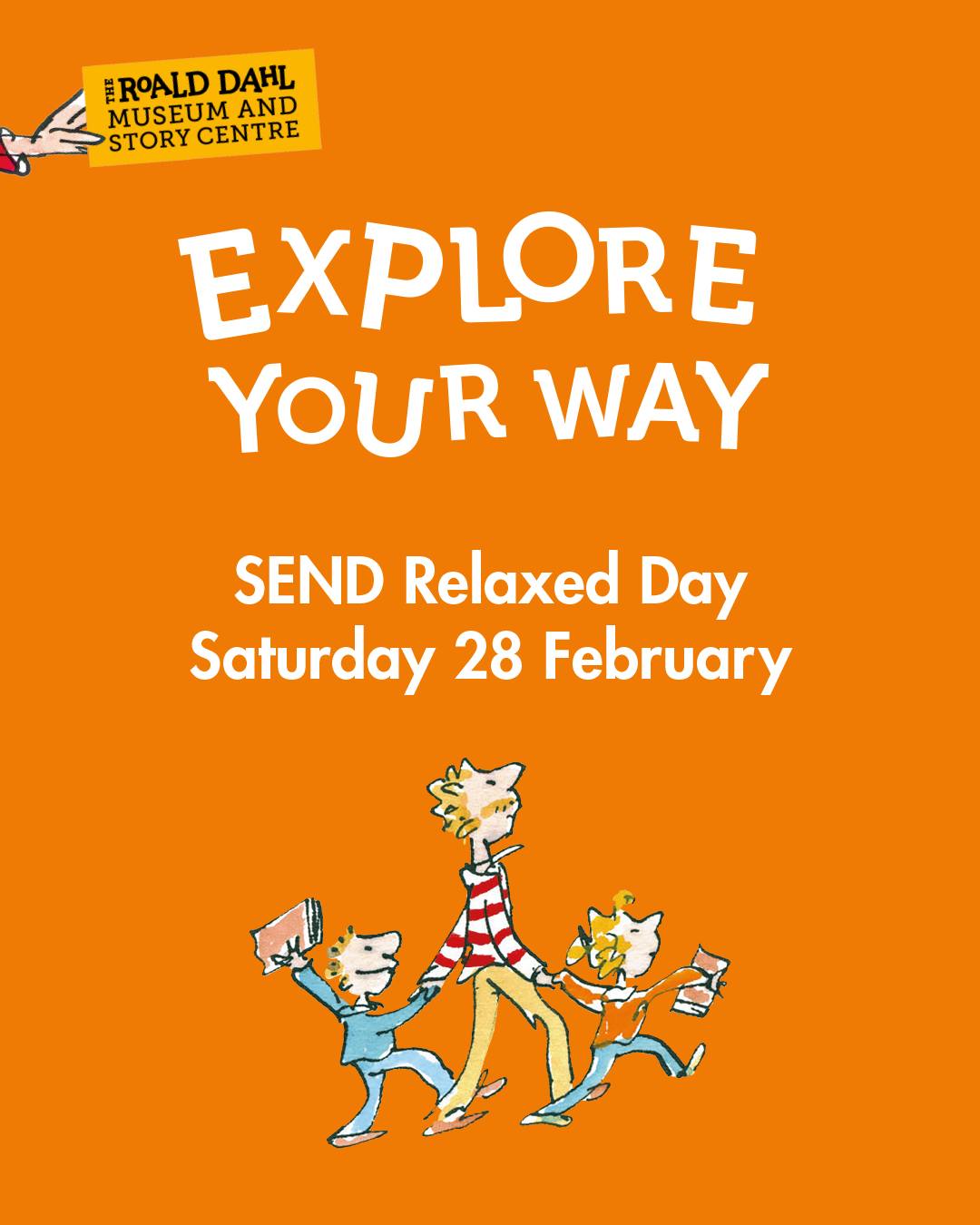 SEND Explore Your Way Day at The Roald Dahl Museum & Story Centre - Red ...